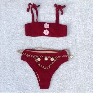 Maiyo crochet bikini set